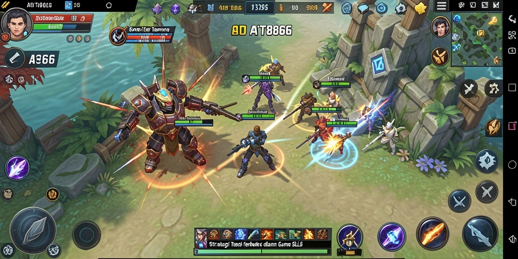 Tampilan gameplay menarik dalam AT866, penuh dengan strategi dan aksi.