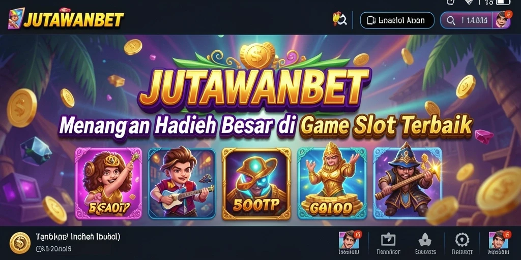 Gameplay menarik dari JUTAWANBET yang menunjukkan putaran slot.