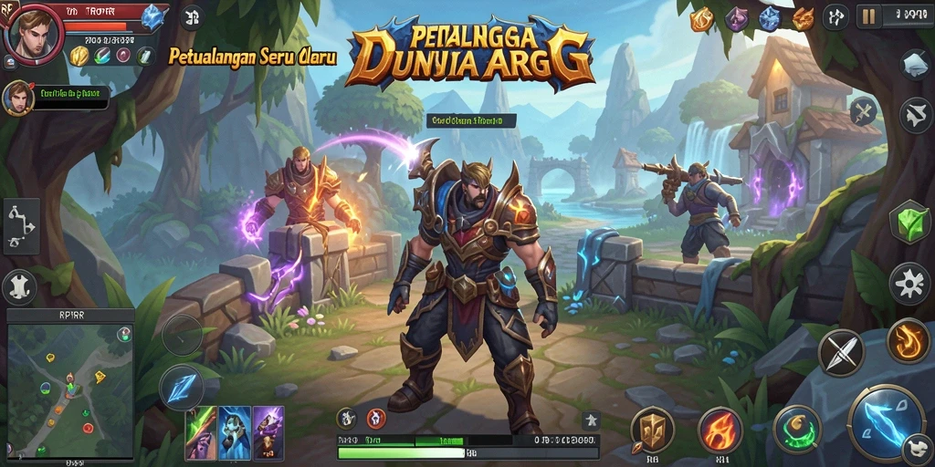 Tampilan visual gameplay RPRR yang memukau dan mendebarkan.