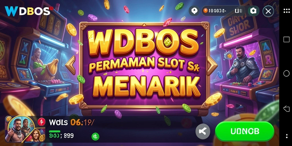 Tampilan mendebarkan permainan Slot di WDBOS dengan grafis menawan.