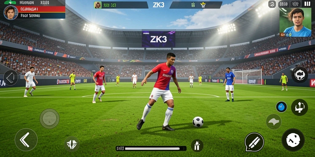 Gameplay seru dan mendebarkan dalam ZK3 yang bisa dinikmati secara multiplayer.